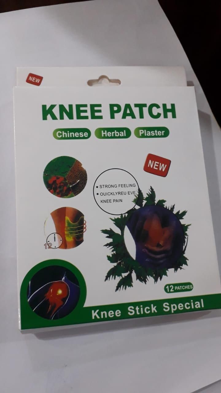 Herbal Knee Plaster Sticker Wormwood Extract Joint Ache Pain Relieving Pack Of (10)